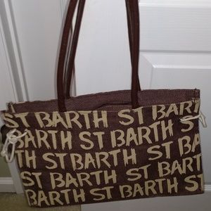 Deluxe Canvas Tote Bag Chocolate Color